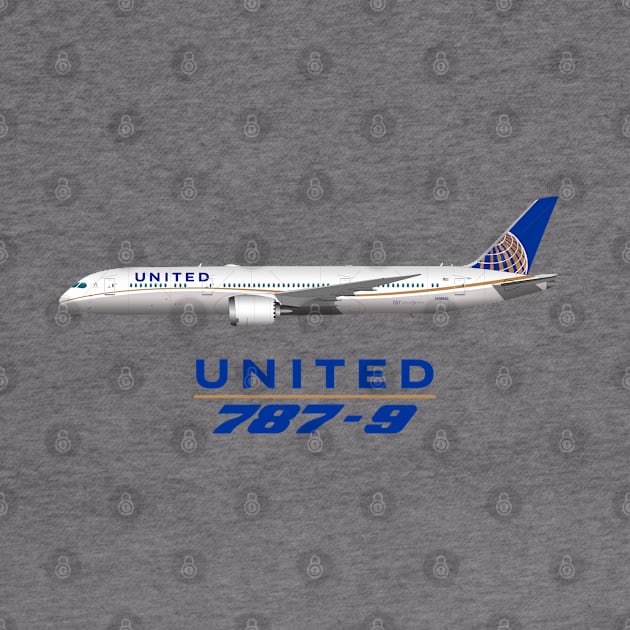 United 787-9 by SteveHClark